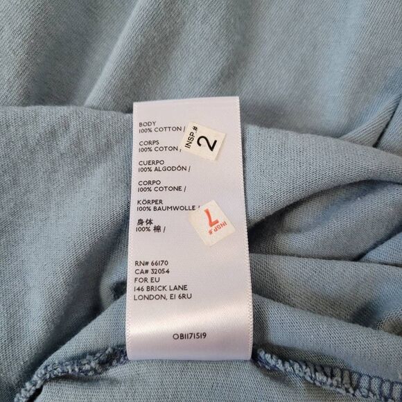 NWT Urban Outfitters medium blue babydoll top tunic dress with pockets boho - Picture 10 of 10